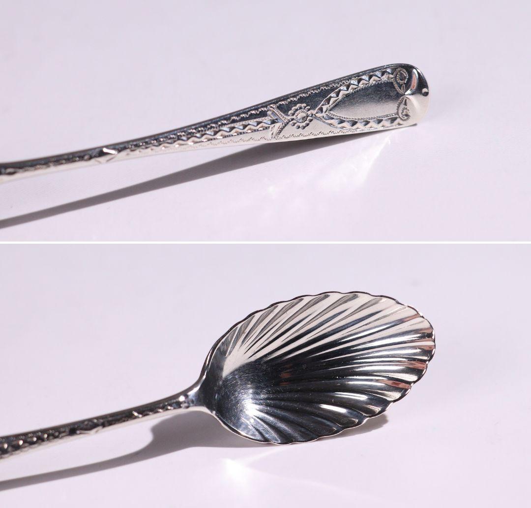 CD67 銀食器英国アンティーク ティースプーン カトラリースターリングシルバー