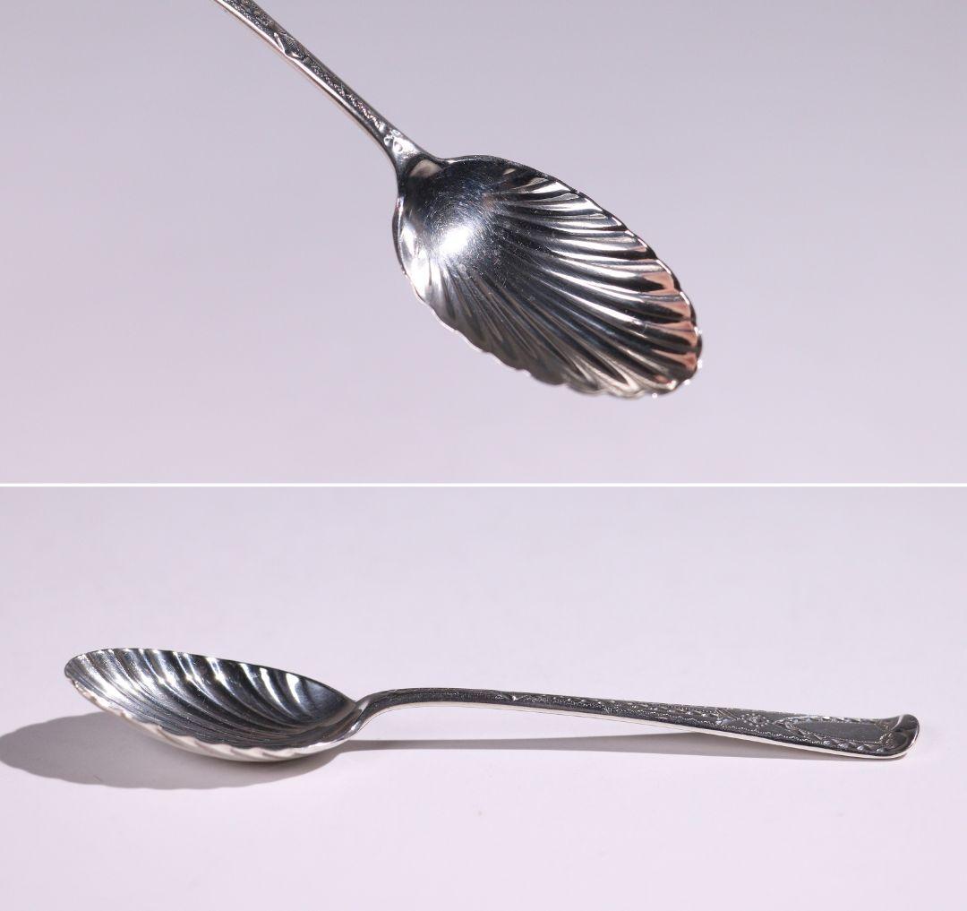 CD67 銀食器英国アンティーク ティースプーン カトラリースターリングシルバー