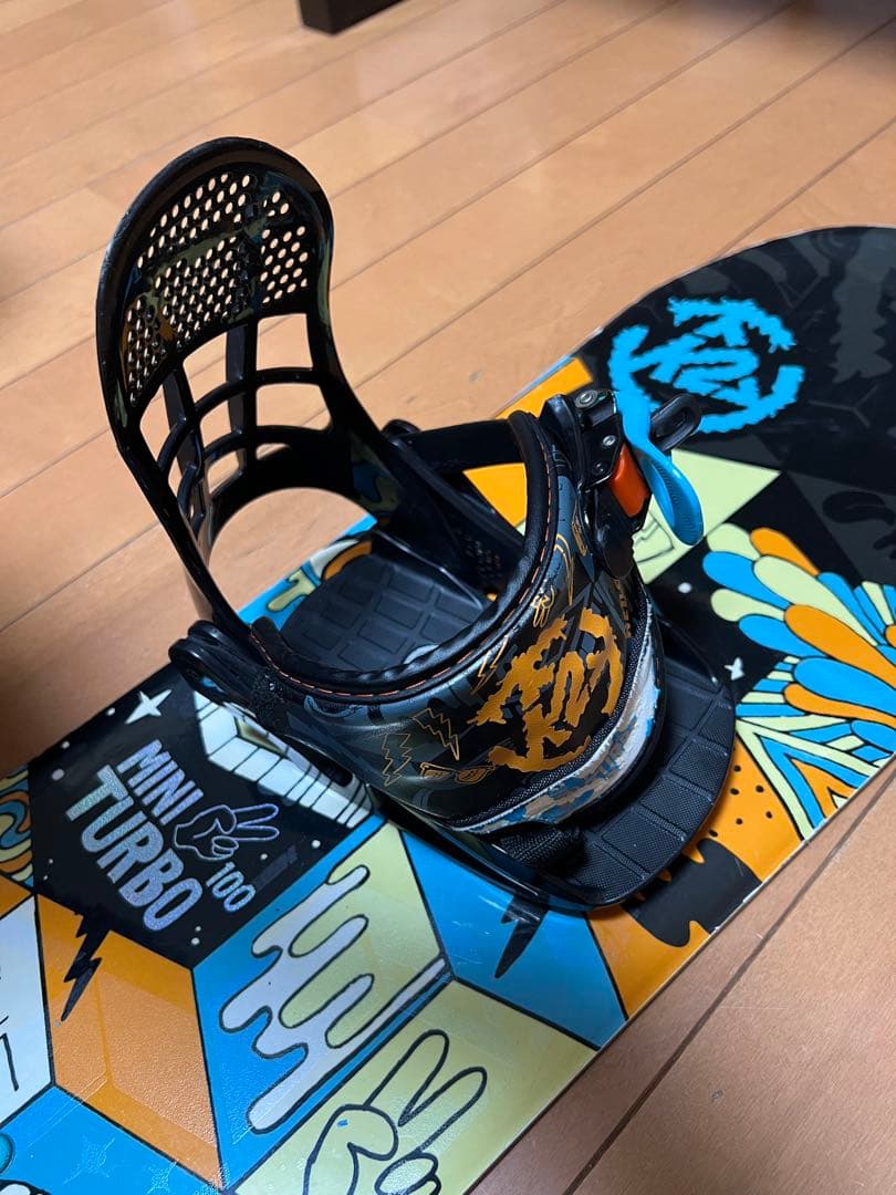 K2 MINI TURBO 100スノーボードセット&K2ブーツ&ヘルメット付