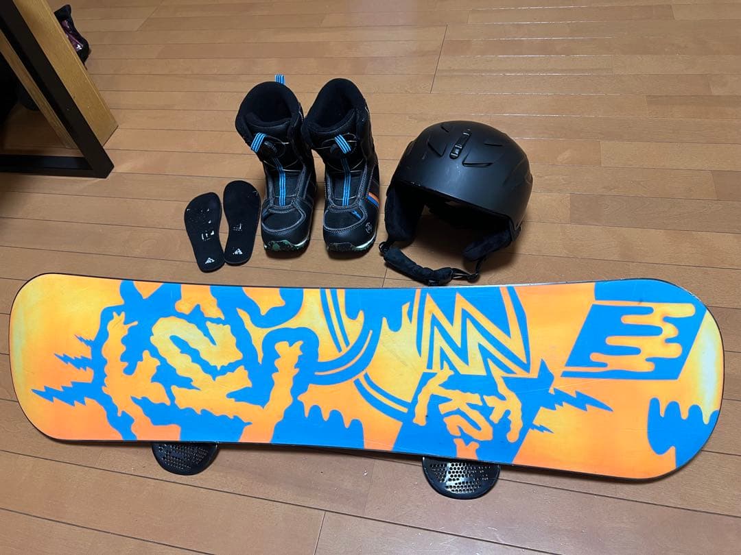 K2 MINI TURBO 100スノーボードセット&K2ブーツ&ヘルメット付