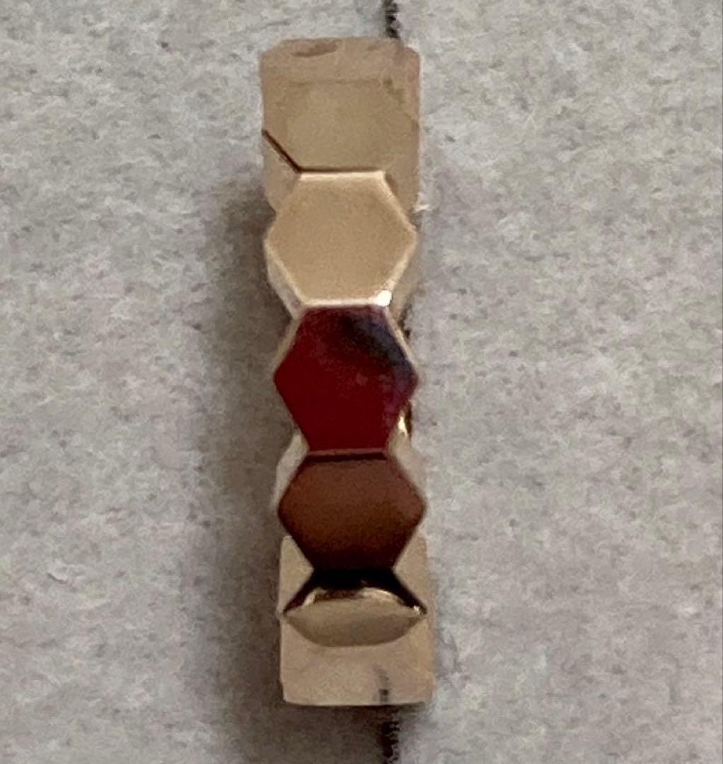 BEE DECHAUMET シングルフープピアスビードゥショーメ