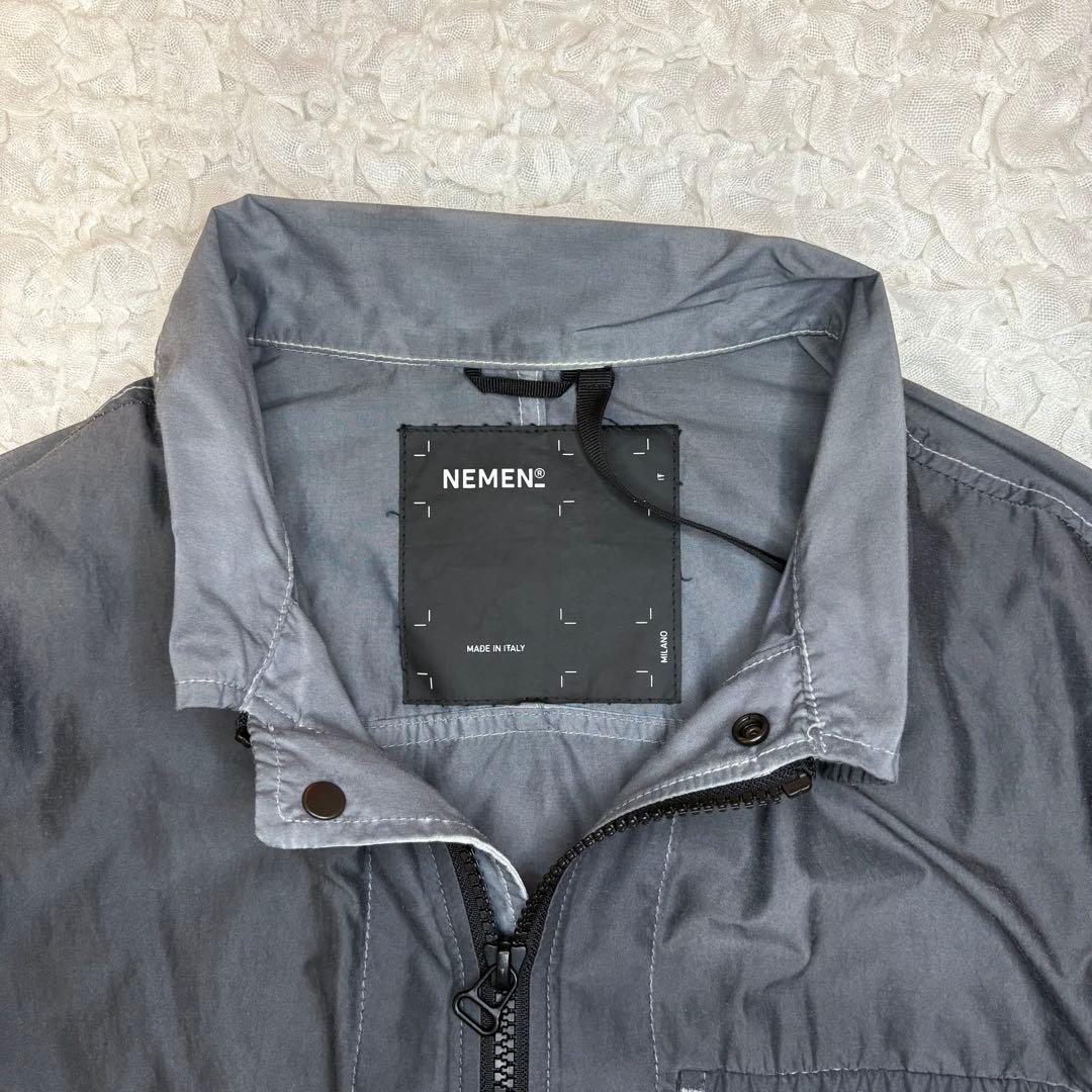 NEMEN ガーメントダイ シャツジャケット stone  TenC
