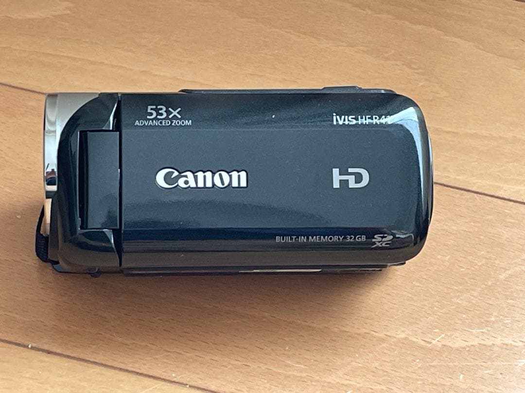 美品 Canon デジタルビデオカメラ iVIS HF R41 ブラック