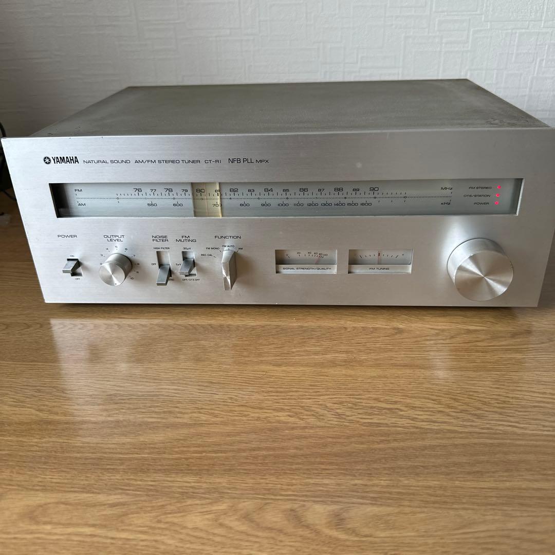 YAMAHA CT-R1 AM/FM ステレオチューナー　動作品