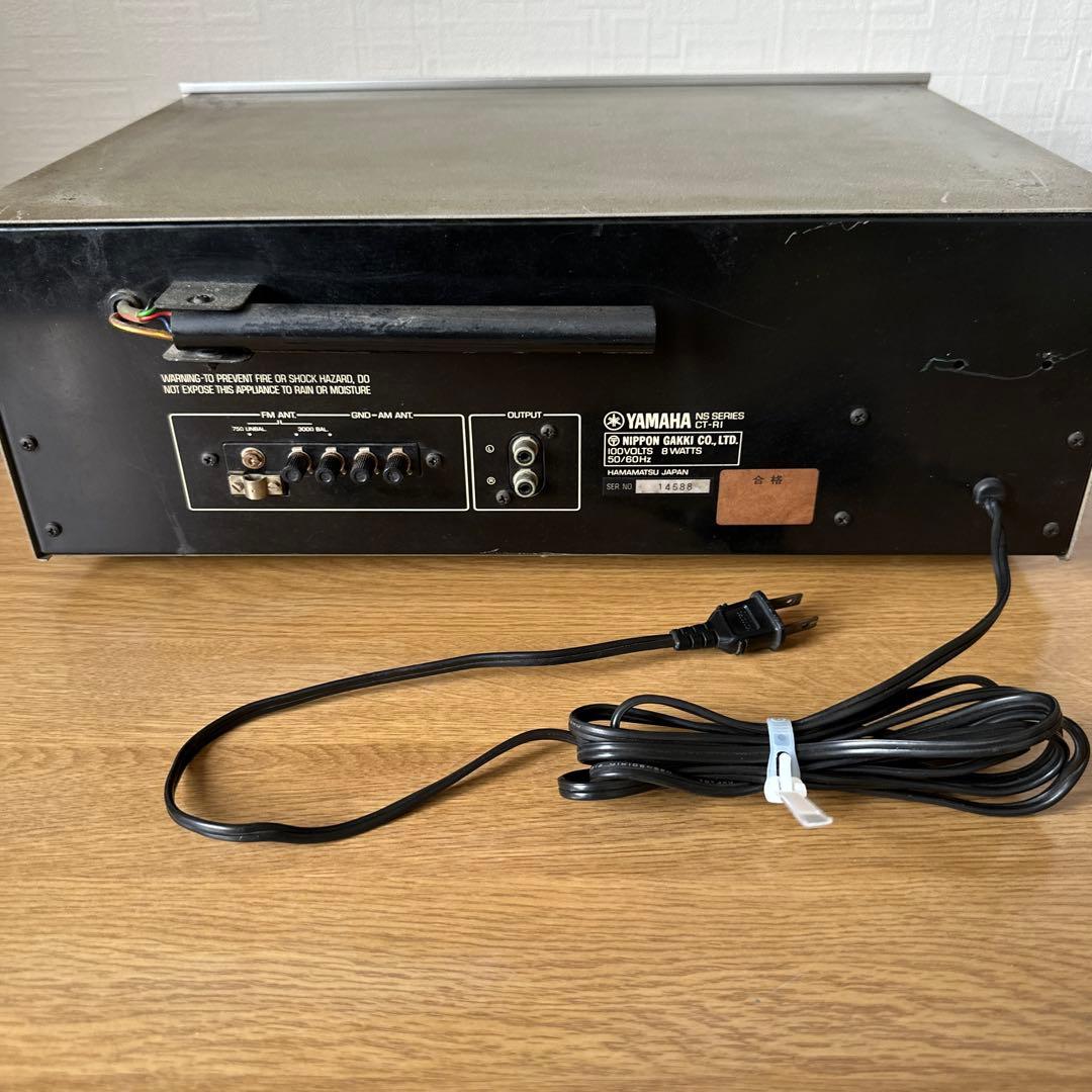 YAMAHA CT-R1 AM/FM ステレオチューナー　動作品