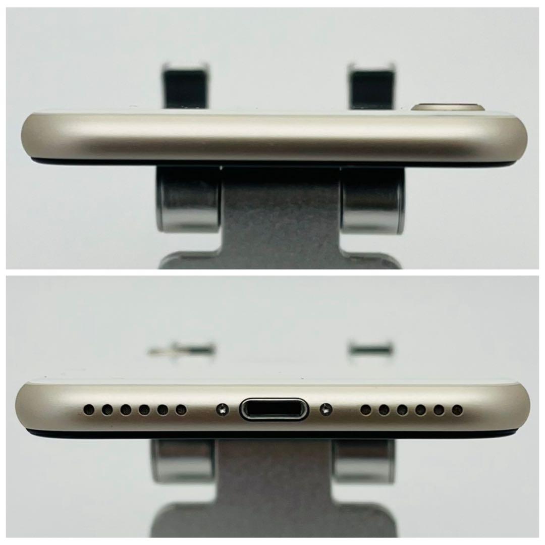 S 100% iPhone SE3 64 GB SIMフリー ホワイト 本体