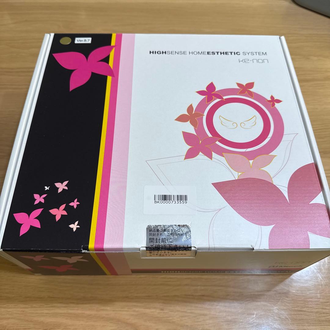 KE-NON 脱毛器 Ver.8.7 シャンパンゴールド