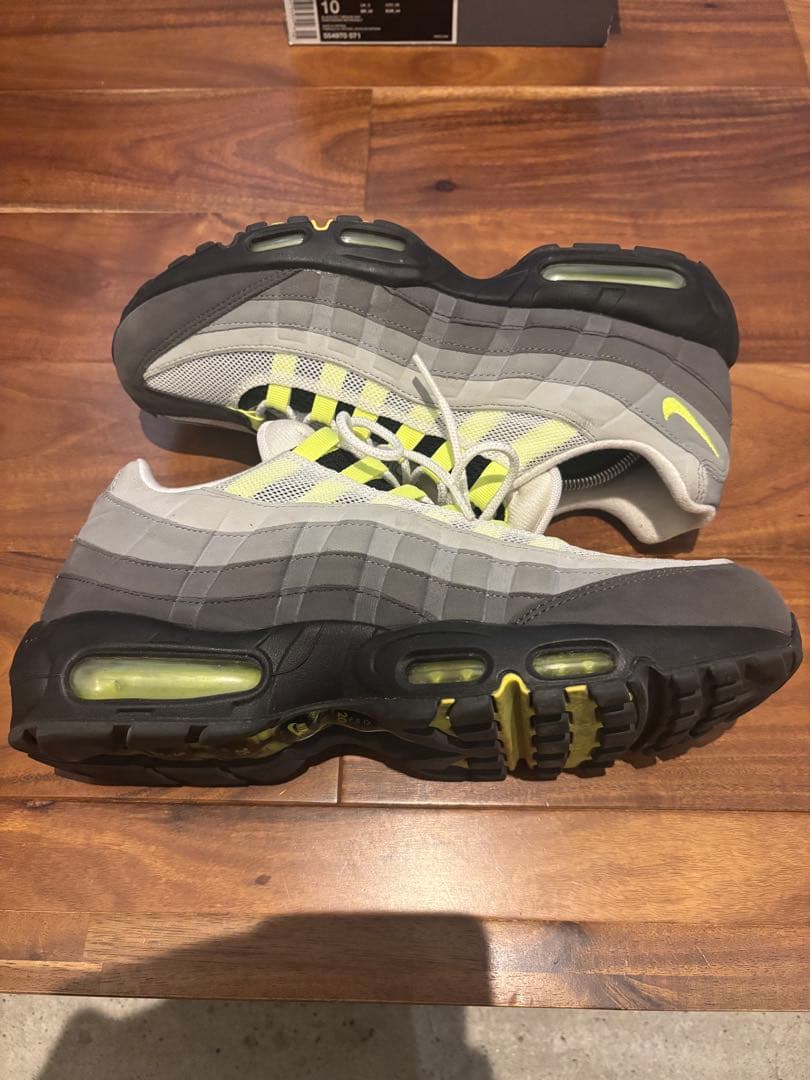 2018 28cm ナイキ　エアマックス　95 イエローグラデ　ネオン NIKE