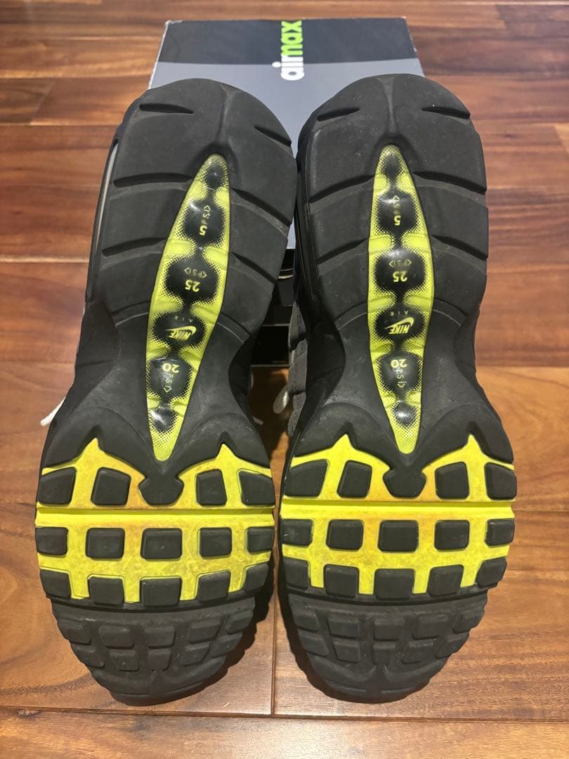 2018 28cm ナイキ　エアマックス　95 イエローグラデ　ネオン NIKE