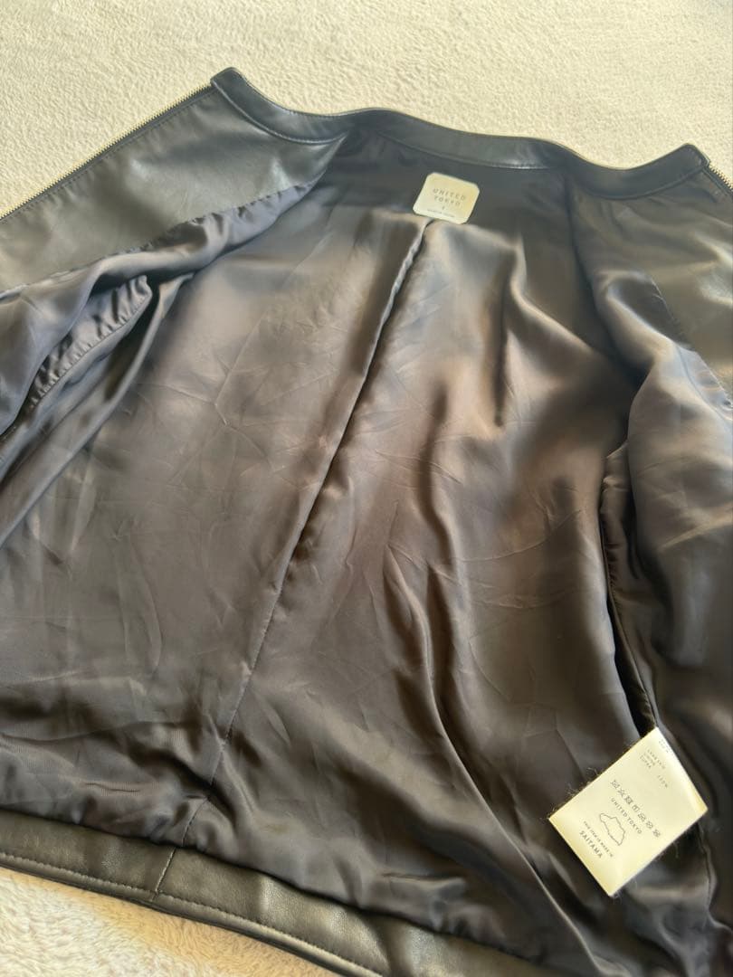 ユナイテッド トウキョウ レザージャケット　3