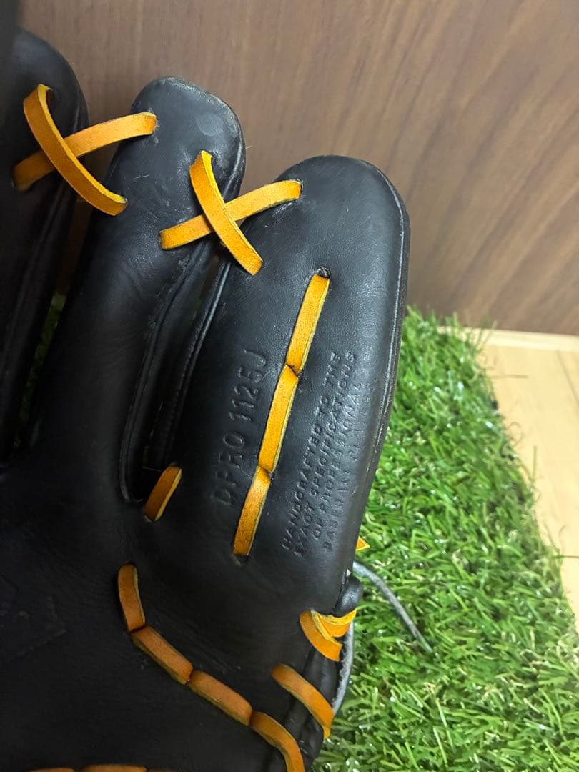 ぱおすNIKE一般軟式用内野手グラブ　全紐交換＋湯もみ型つけ済み