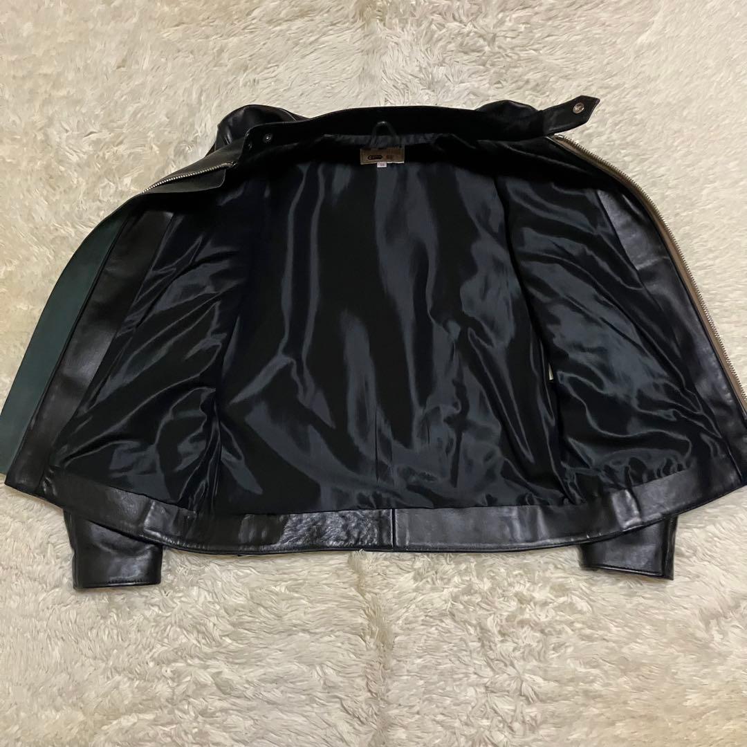 ルイスレザー　スーパースポーツマン　ラッドランドシープ　スクエアパッチ　38