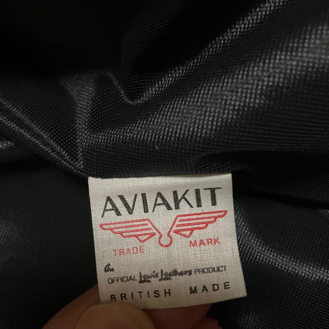 ルイスレザー　スーパースポーツマン　ラッドランドシープ　スクエアパッチ　38