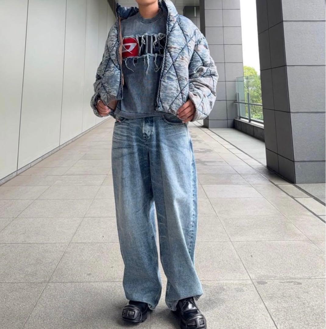 DIESEL ディーゼル ダメージ加工ニット