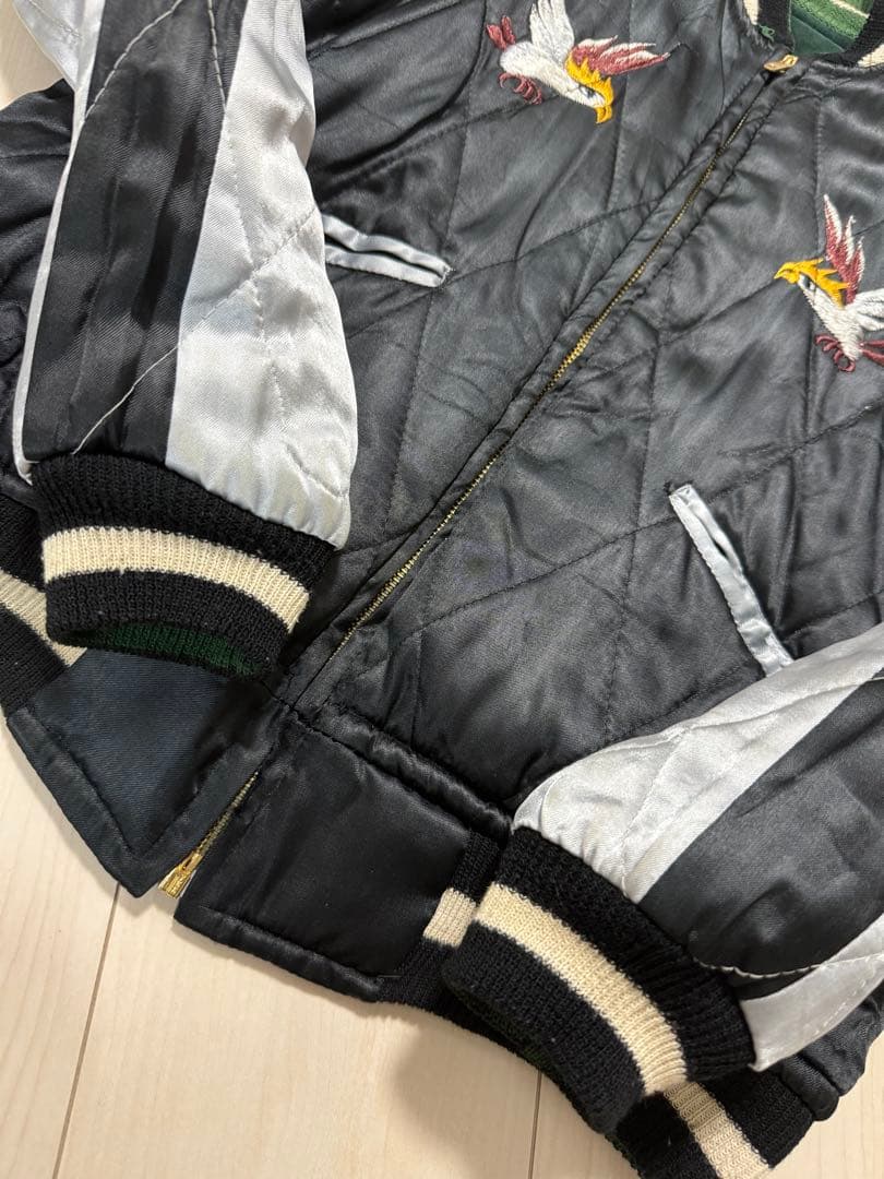 40s 50s アラスカ　別珍　スーベニアジャケット　スカジャン　アラジャン