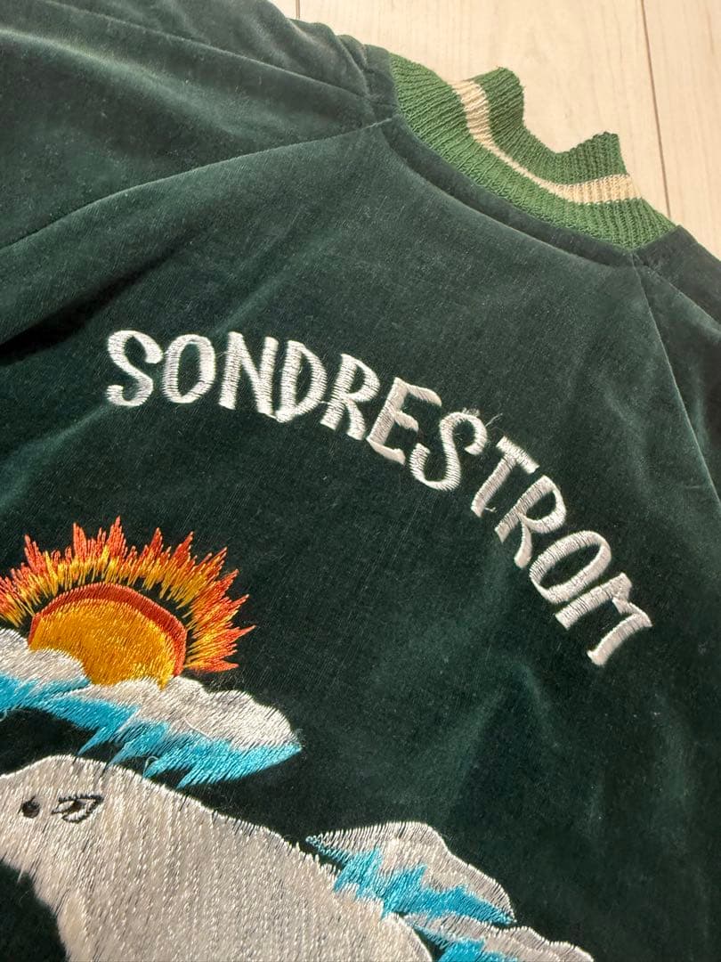 40s 50s アラスカ　別珍　スーベニアジャケット　スカジャン　アラジャン