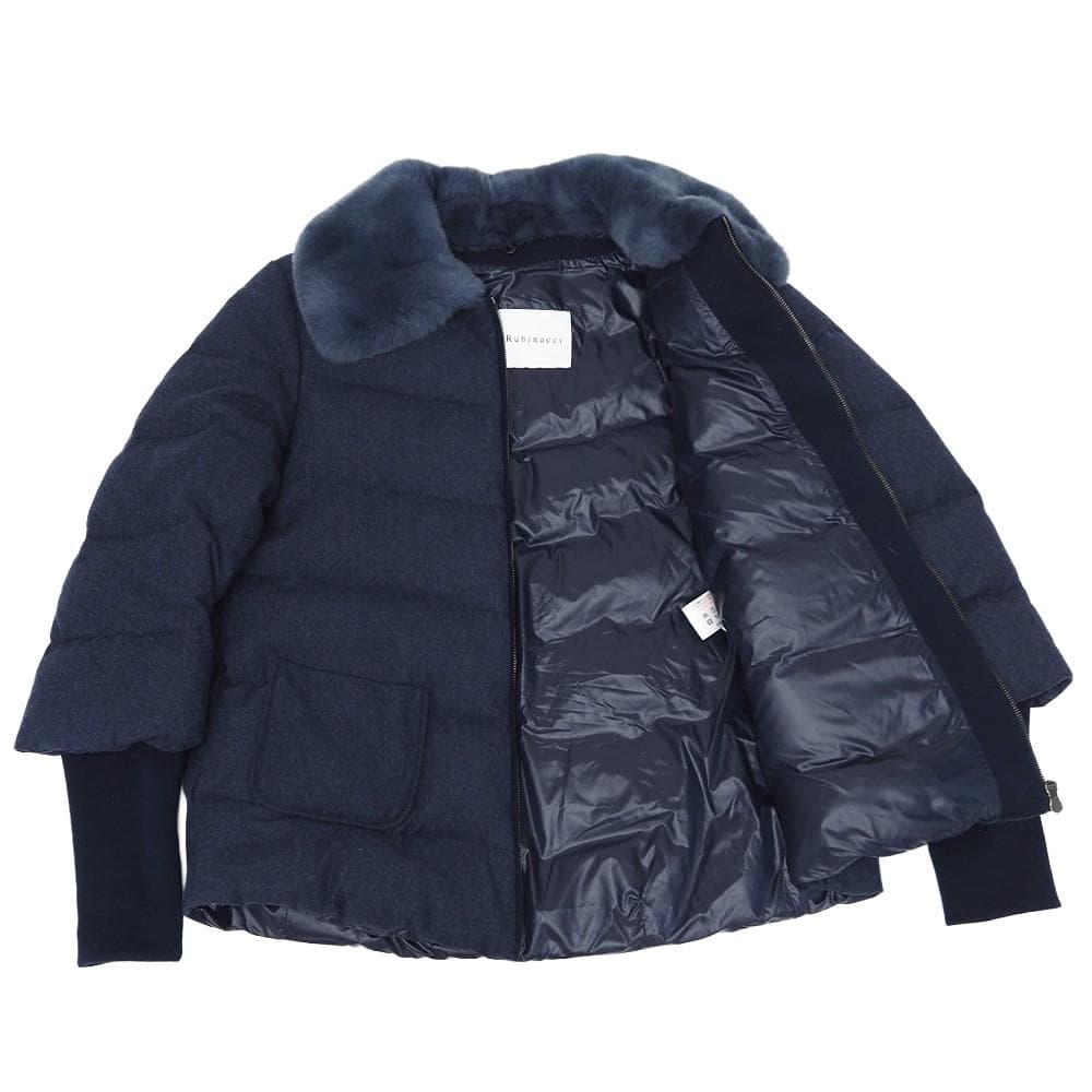 B0714S 美品 Amina Rubinacci ダウンジャケット 42