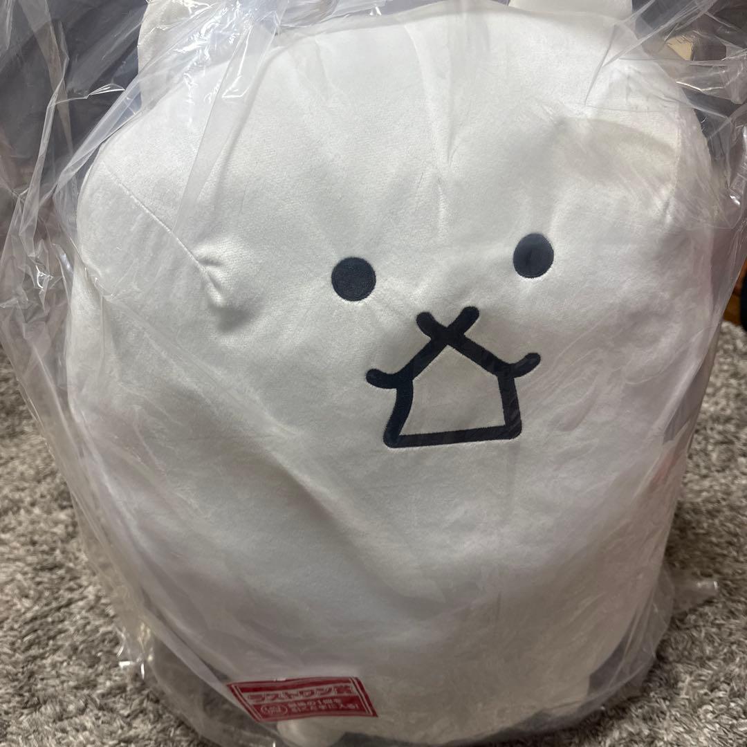 【新品未開封】にゃんこ大戦争一番くじ ラストワン賞タンクネコ超ビッグぬいぐるみ