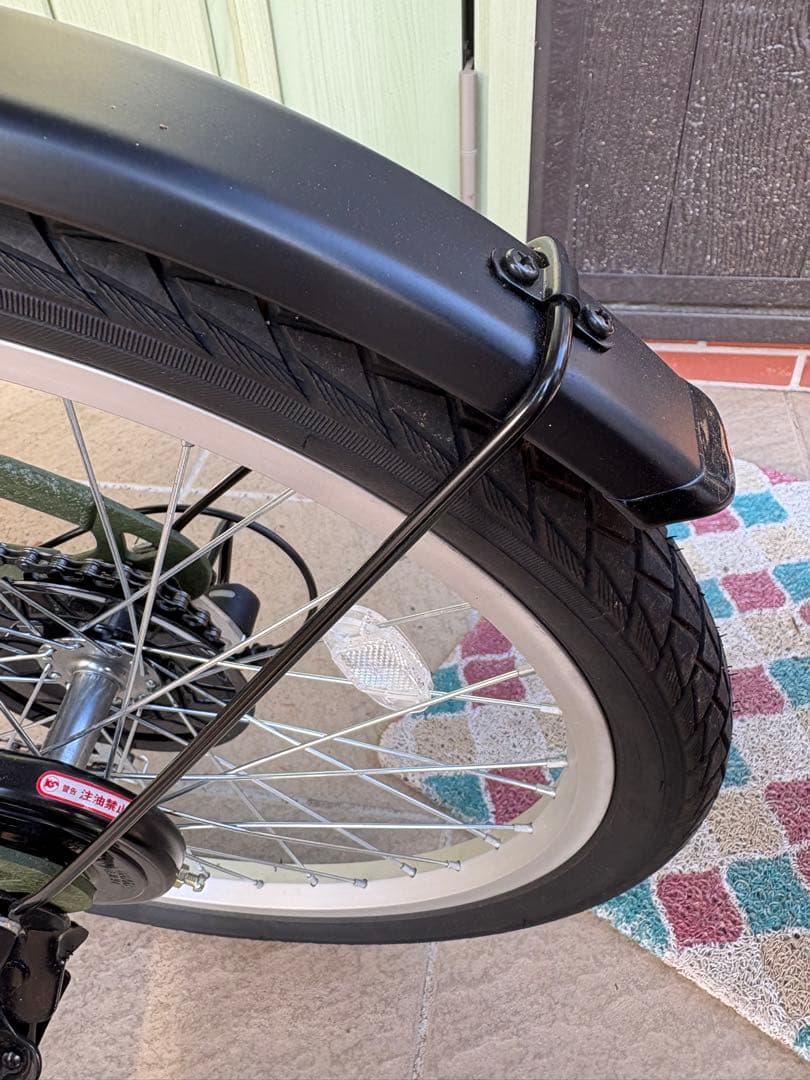 S*5様 Jeep 折りたたみ自転車 JE-206G (オリーブ) 現行モデル