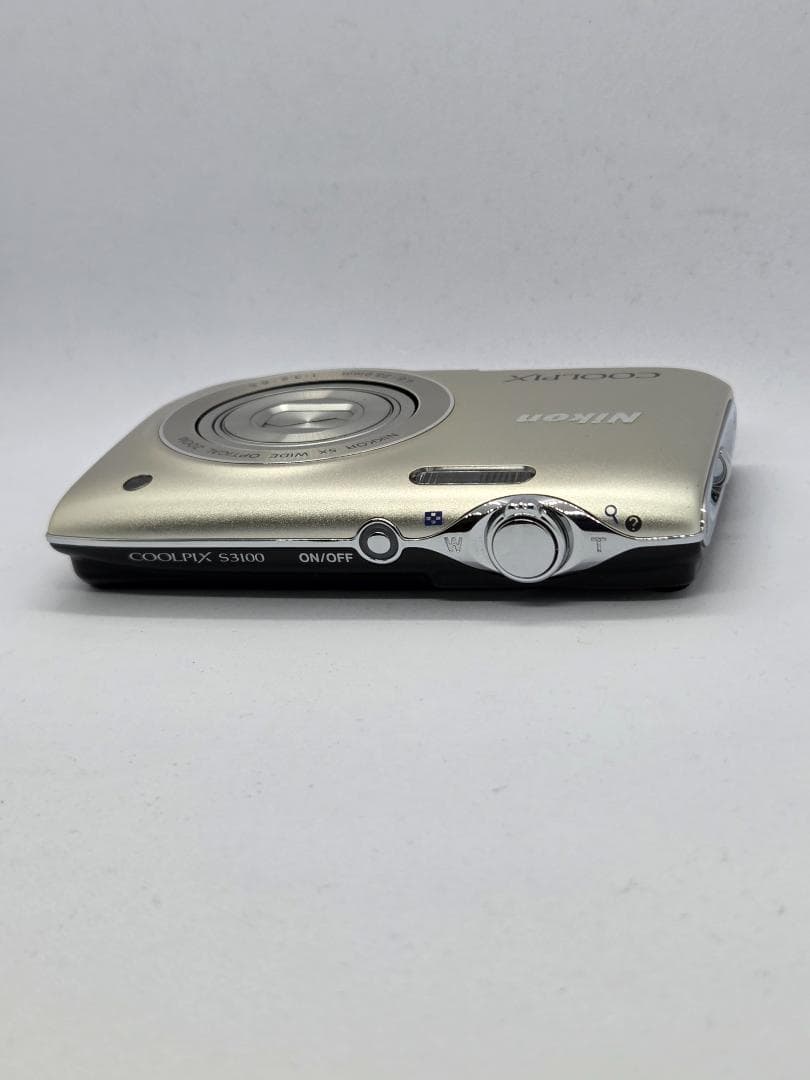 【美品・スマホ転送OK】ニコン NIKON COOLPIX S3100 シルバー