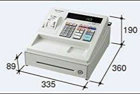 【未使用品】SHARP 電子レジスター XE-A147-W ロール付き