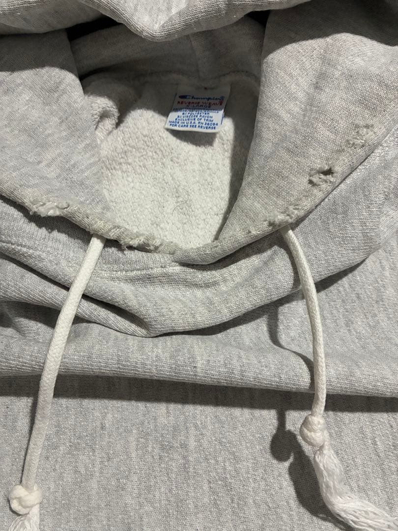 A*.様 90s チャンピオン　リバースウィーブ　パーカー　XL グレー