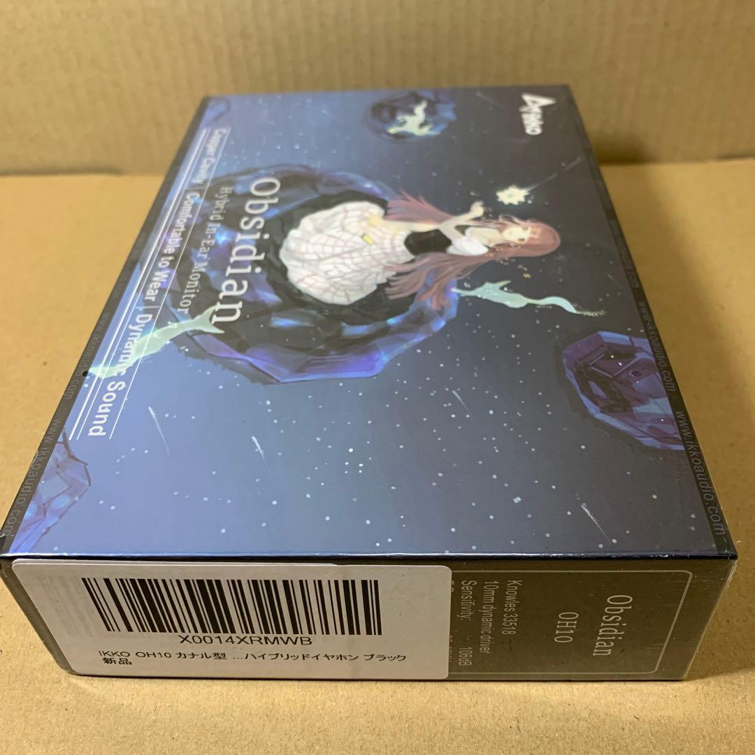 新品未開封　ikko OH10 Obsidian 有線イヤホン