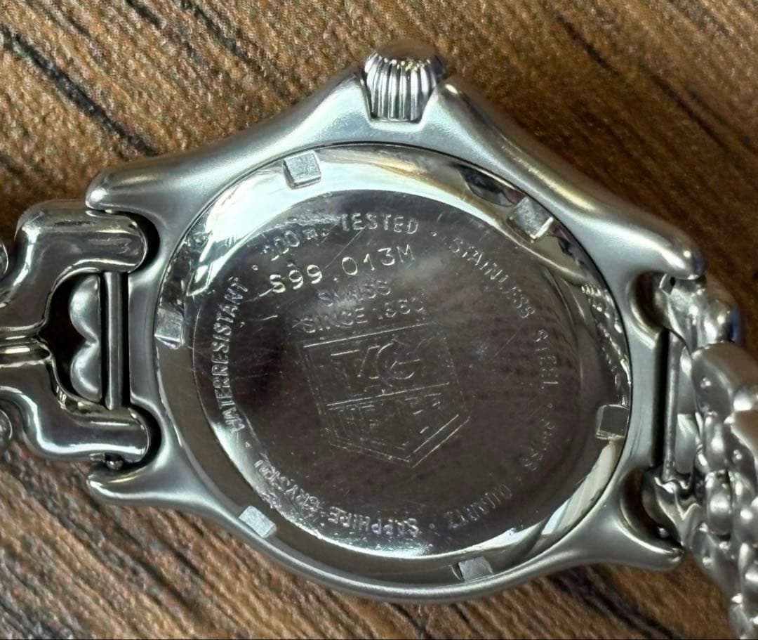 稼働　TAG HEUER タグホイヤー S99.013M SEL セル