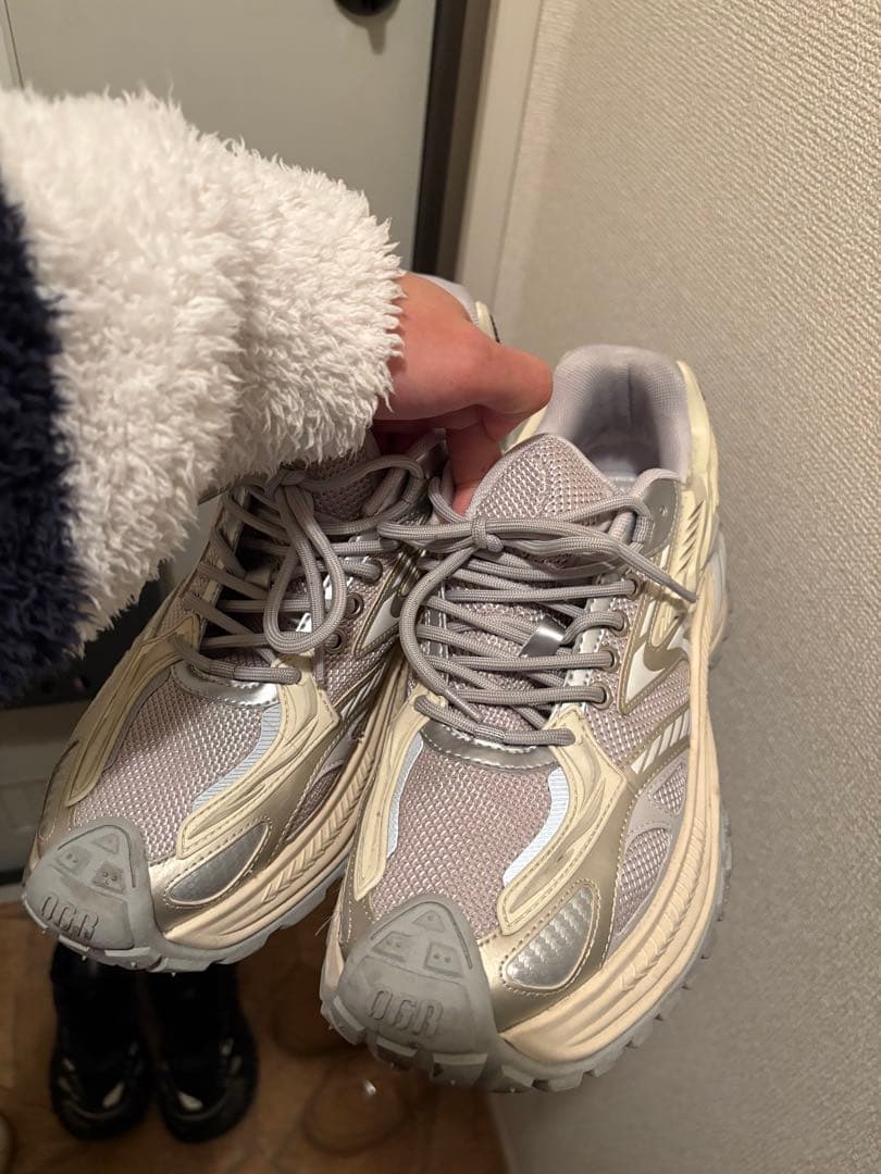 OGR スニーカー グレー/ホワイト