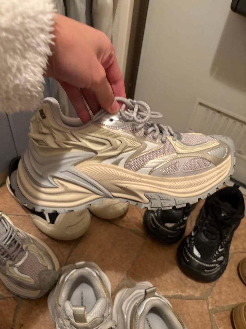 OGR スニーカー グレー/ホワイト