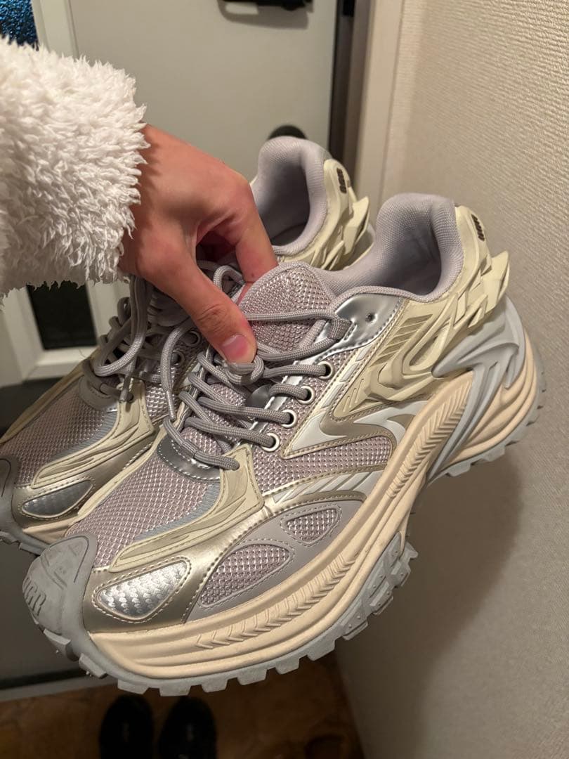 OGR スニーカー グレー/ホワイト