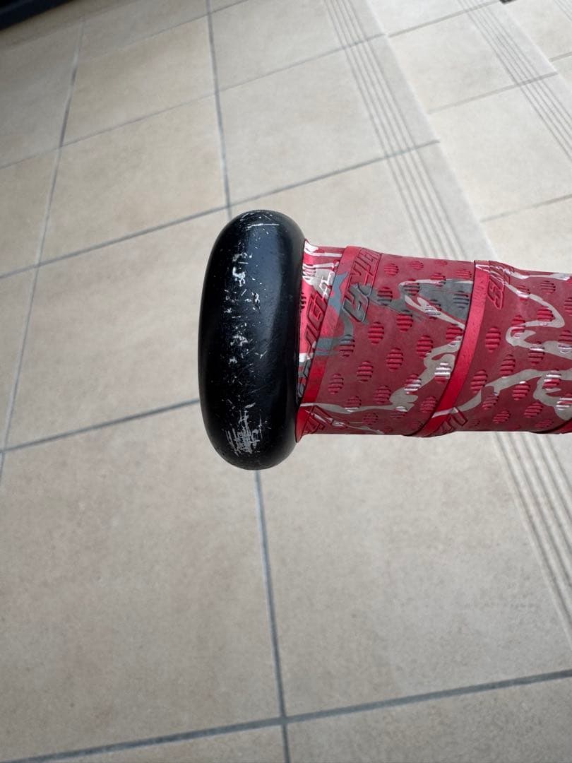 マルチ ワニクラッシャースピード「赤ワニ」 軟式用バット83センチ　700グラム