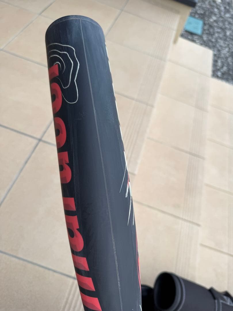 マルチ ワニクラッシャースピード「赤ワニ」 軟式用バット83センチ　700グラム