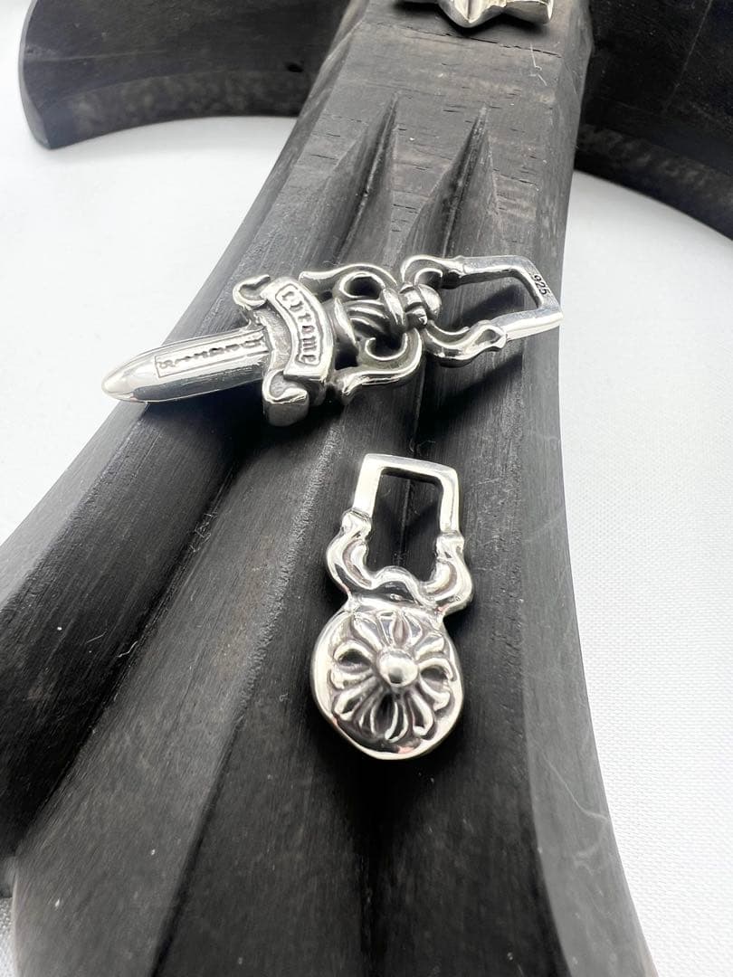 クロムハーツ ジッパープル