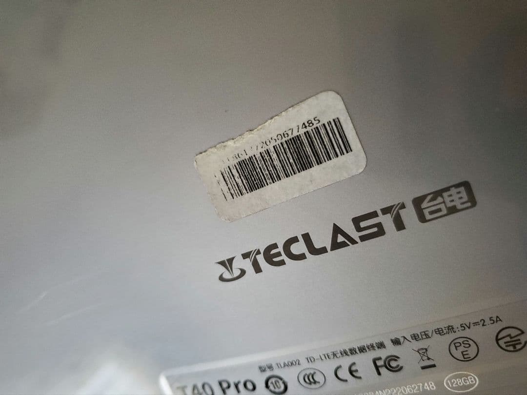 Androidタブレット本体 teclast t40pro