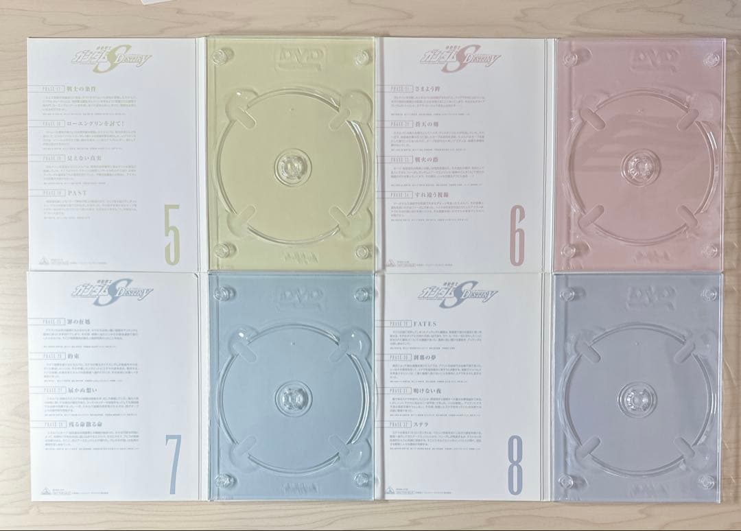 機動戦士ガンダムSEED・SEED DESTINY　DVD全巻セット　特典付き