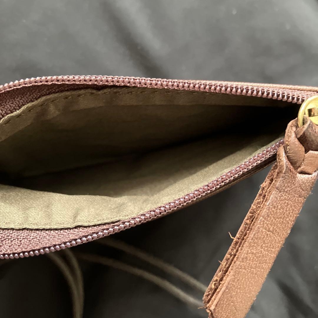 ポーター　PORTER ブラウン 革　 レザー ショルダーバッグ日本製