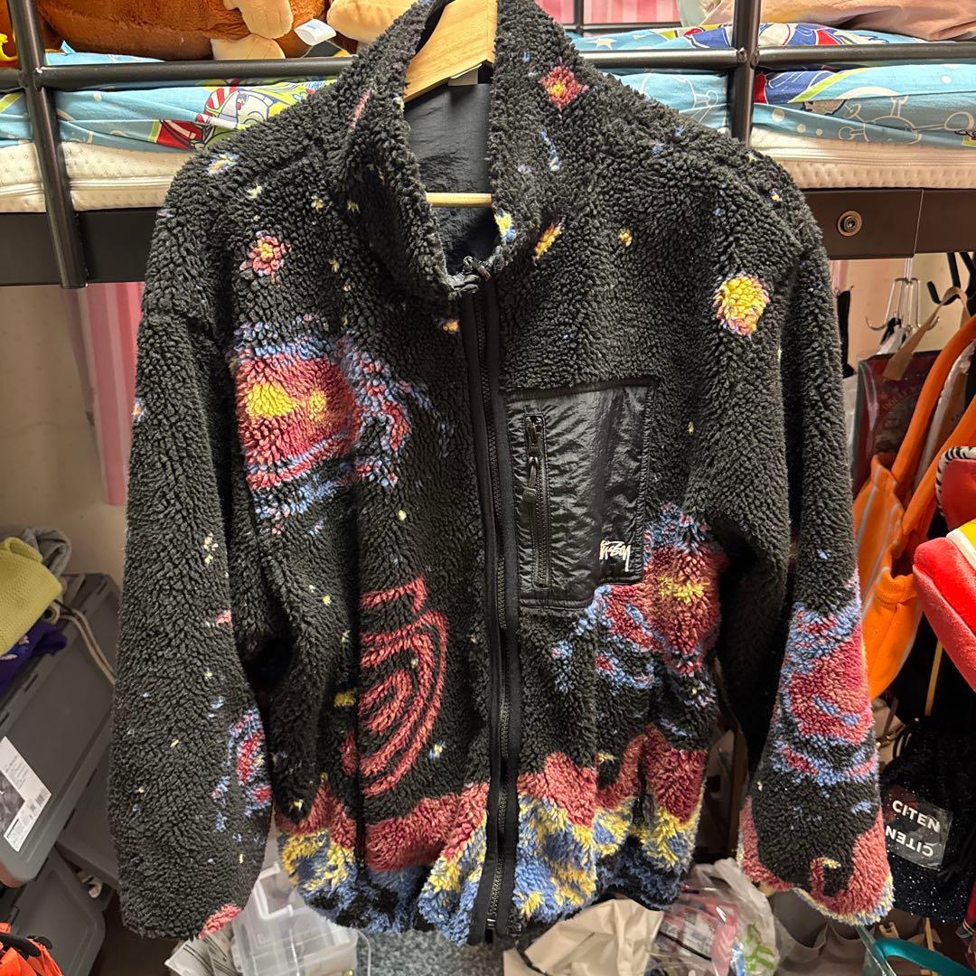 く*ス様 STUSSY COSMOS REVERSIBLE JACKET Lサイ