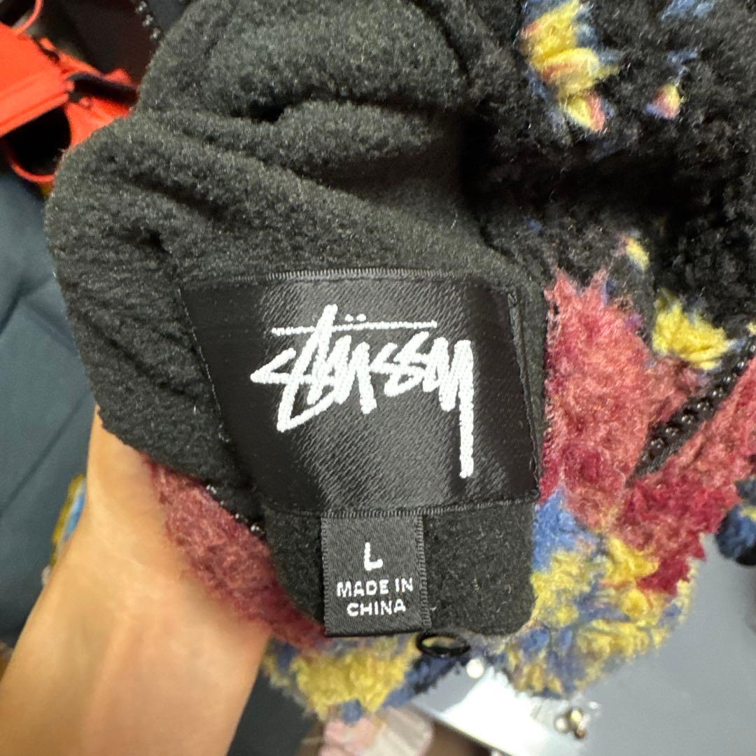 く*ス様 STUSSY COSMOS REVERSIBLE JACKET Lサイ