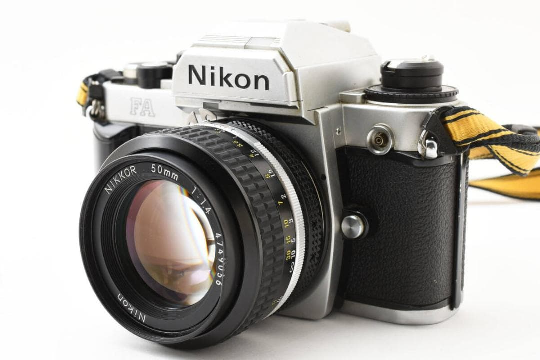 美品★ ニコン Nikon FA シルバー Ai 50mm F1.4 #1458
