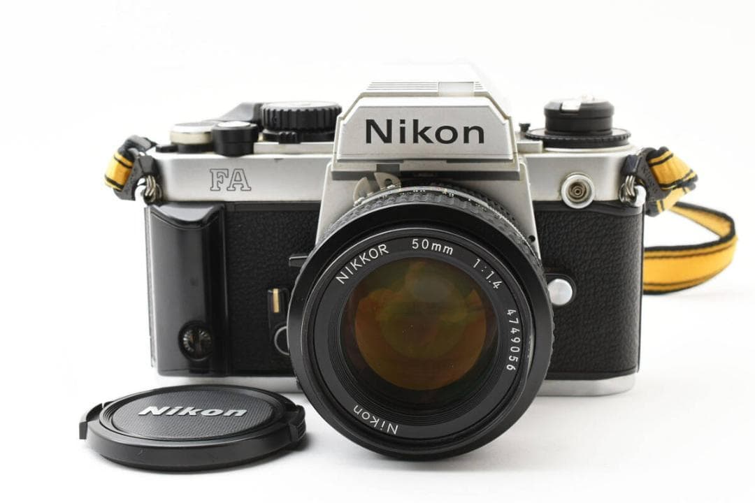 美品★ ニコン Nikon FA シルバー Ai 50mm F1.4 #1458