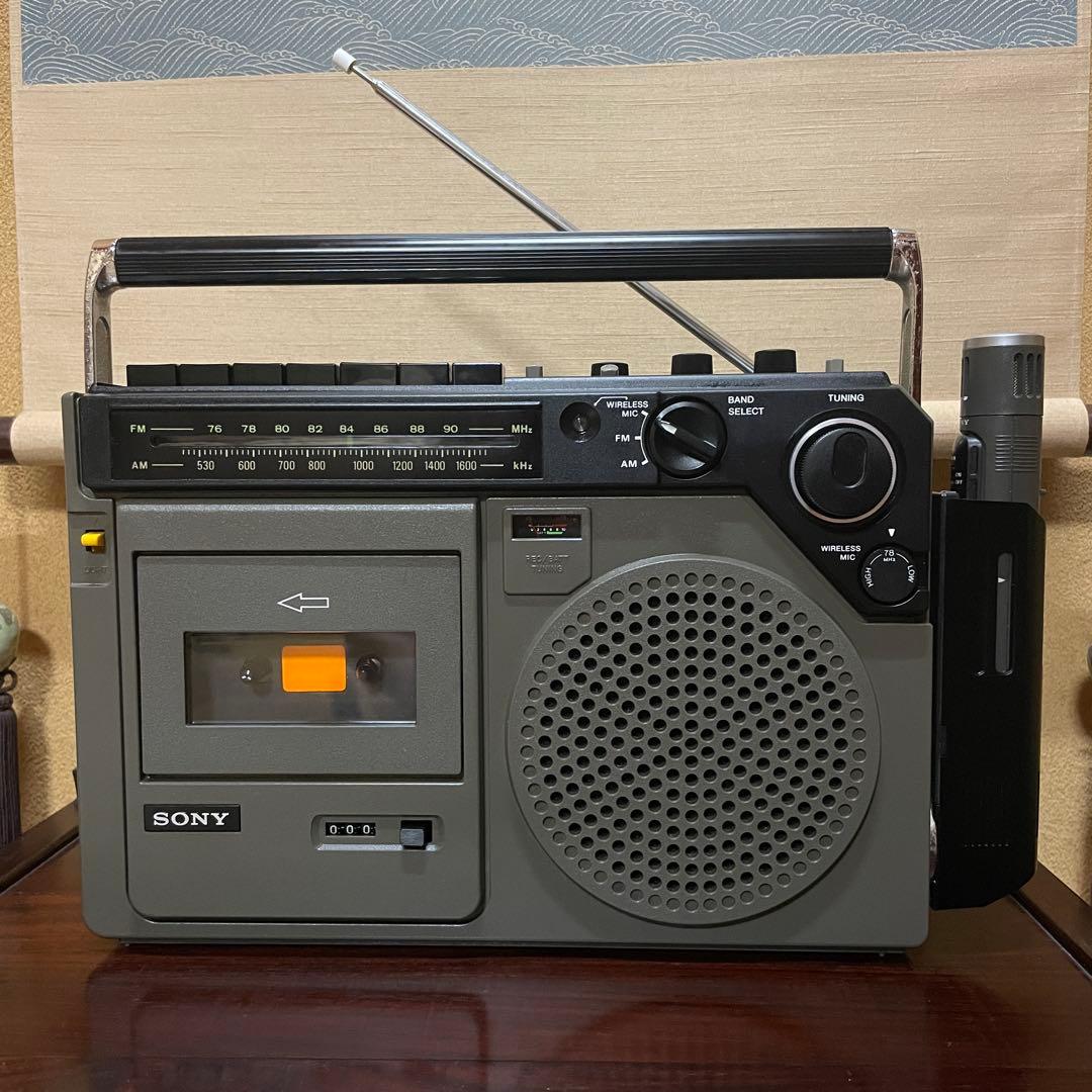 SONY／ソニー／ラジカセ／CF-1880／メンテナンス済み／メンテセット付