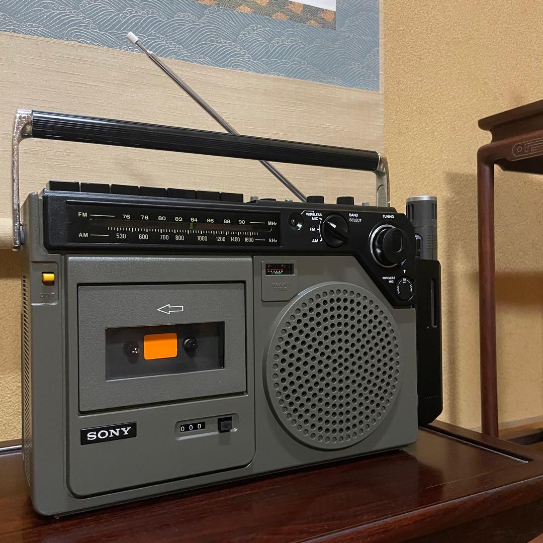 SONY／ソニー／ラジカセ／CF-1880／メンテナンス済み／メンテセット付