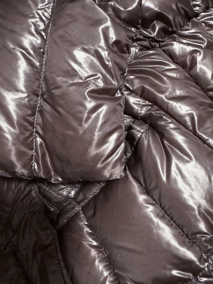 HERNO 2way ダウンコート Aライン ブラウン