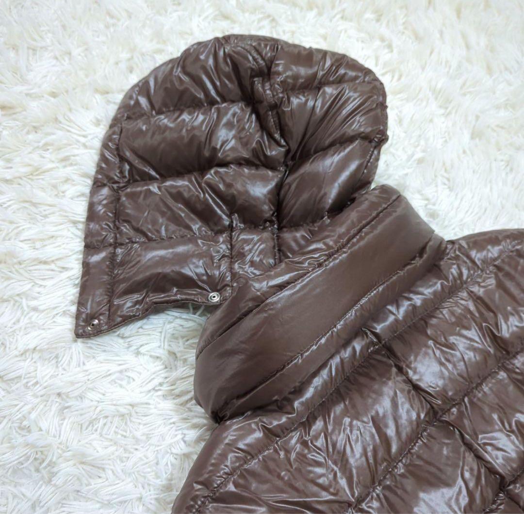 HERNO 2way ダウンコート Aライン ブラウン