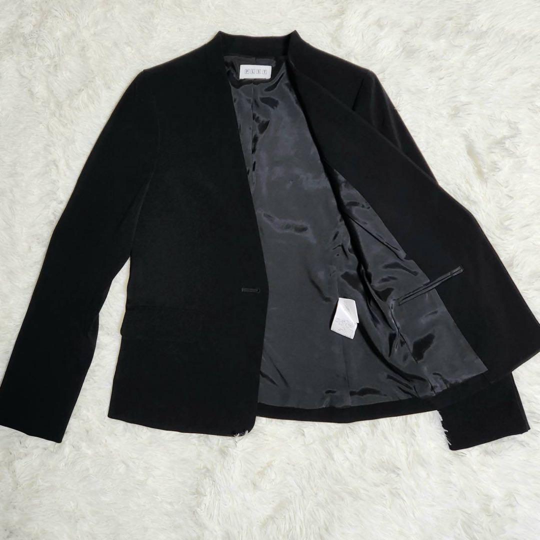 【極美品】PLST レディース パンツ スーツ ビジネス フォーマル ブラック