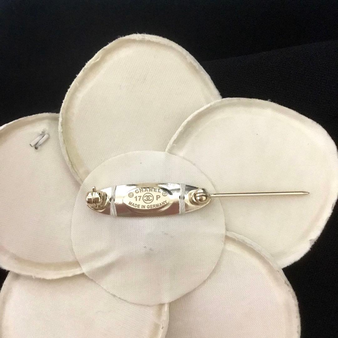 ♡シャネル　カメリアバイカラーブローチ♡レア