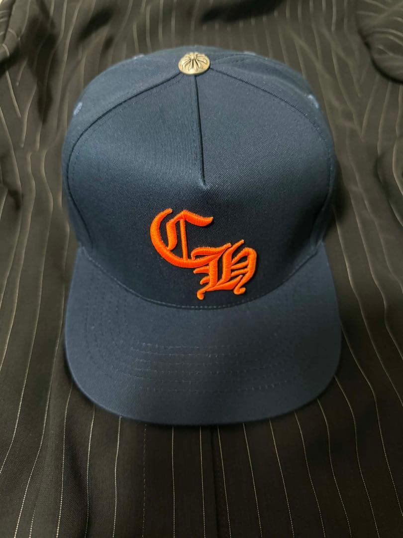 CHROME HEARTS ネイビーキャップ