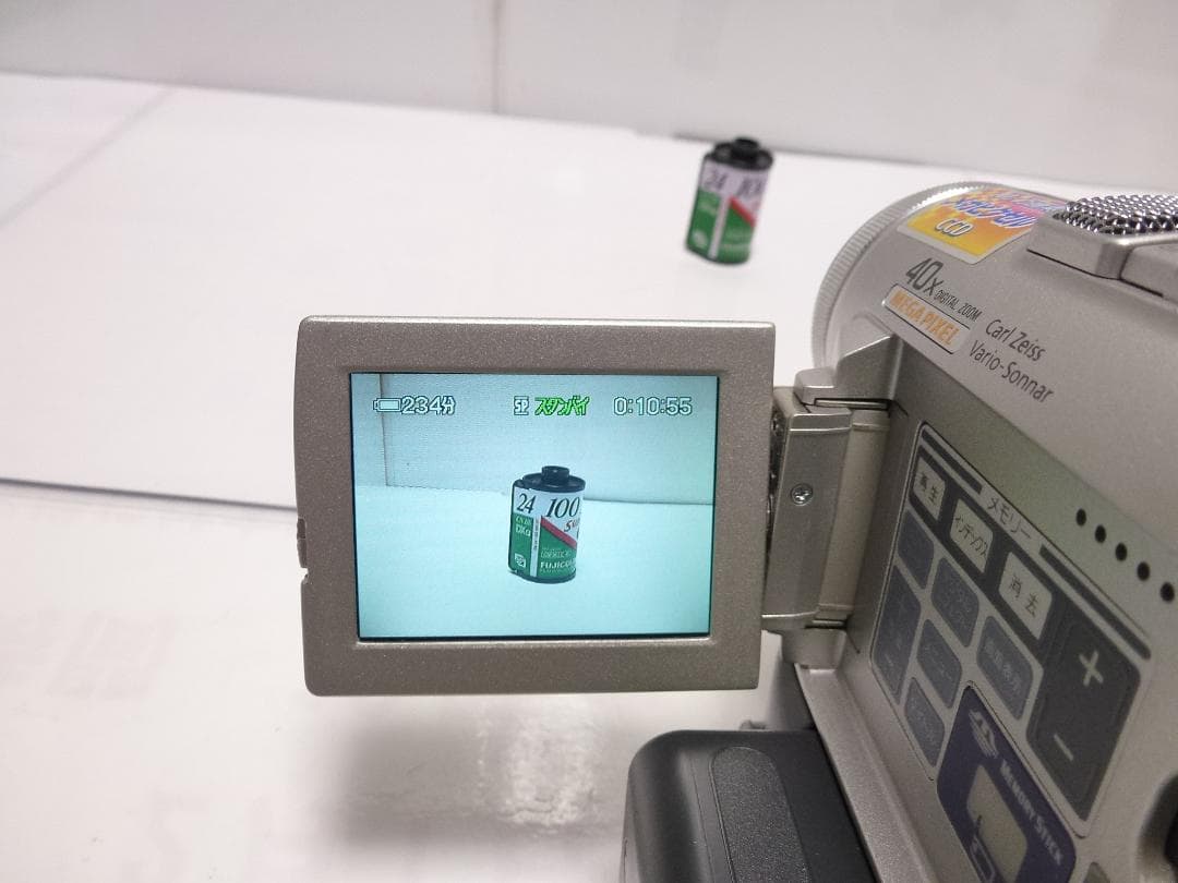 動作品　Mini DV　ソニーデジタルビデオカメラ　SONY DCR-PC100