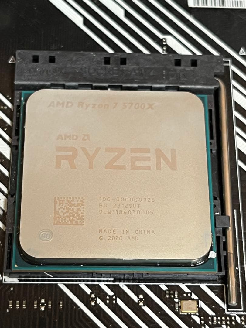 AMDRyzen7 5700X ASUSPRIMEA520M-Eメモリ16gb
